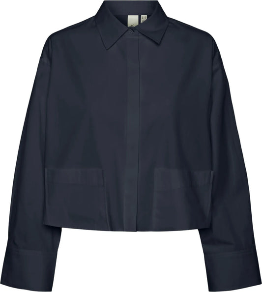 Lee LS short shirt Navy