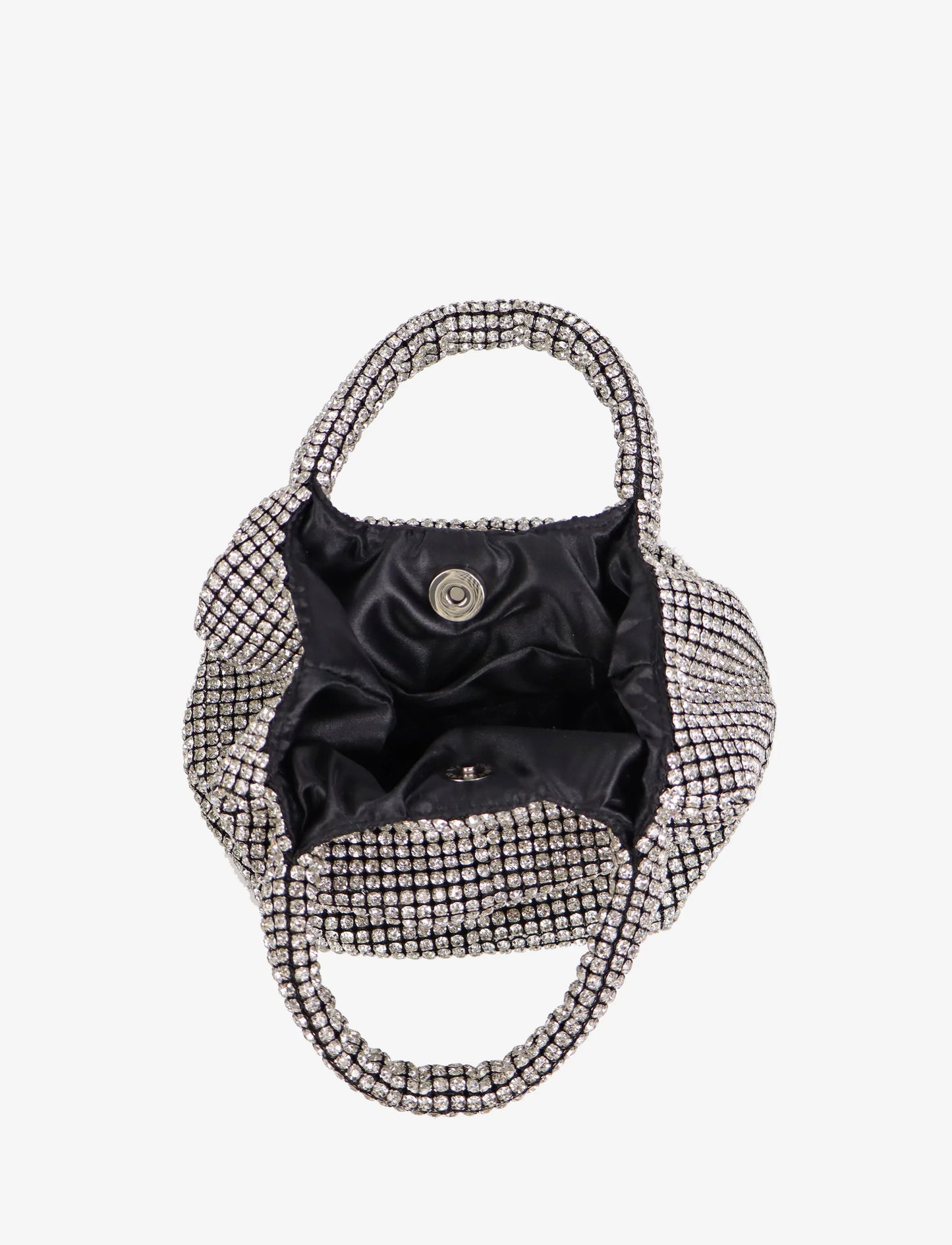 Merry rhinestones bag Silver