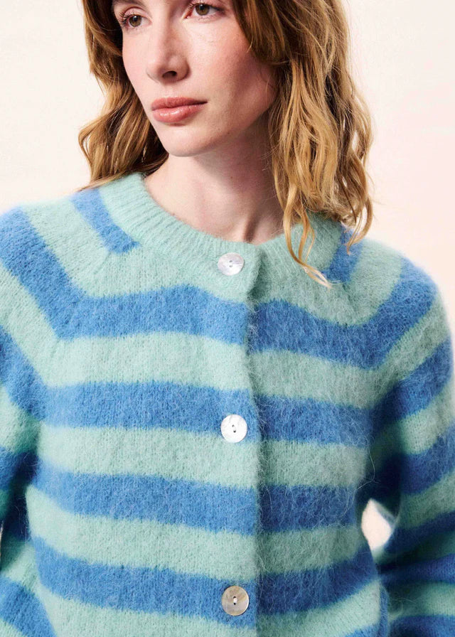 Azur cardigan Bleu azur