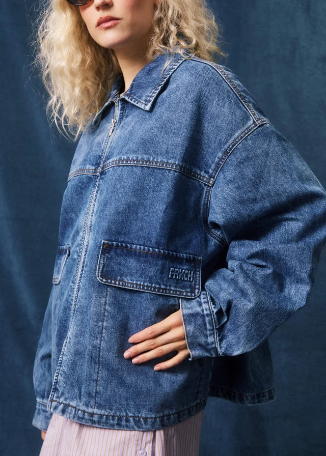 Chiara veste Bleu jean