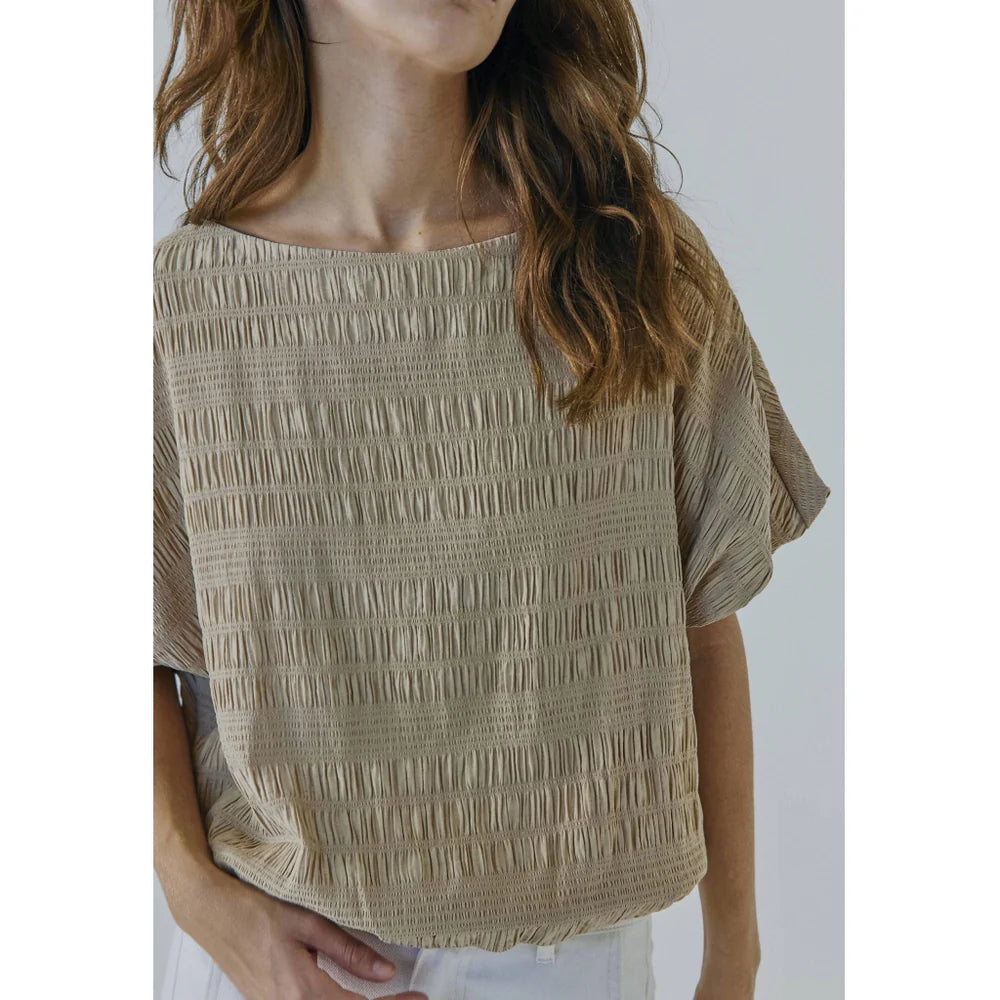 Clarra top Warm beige