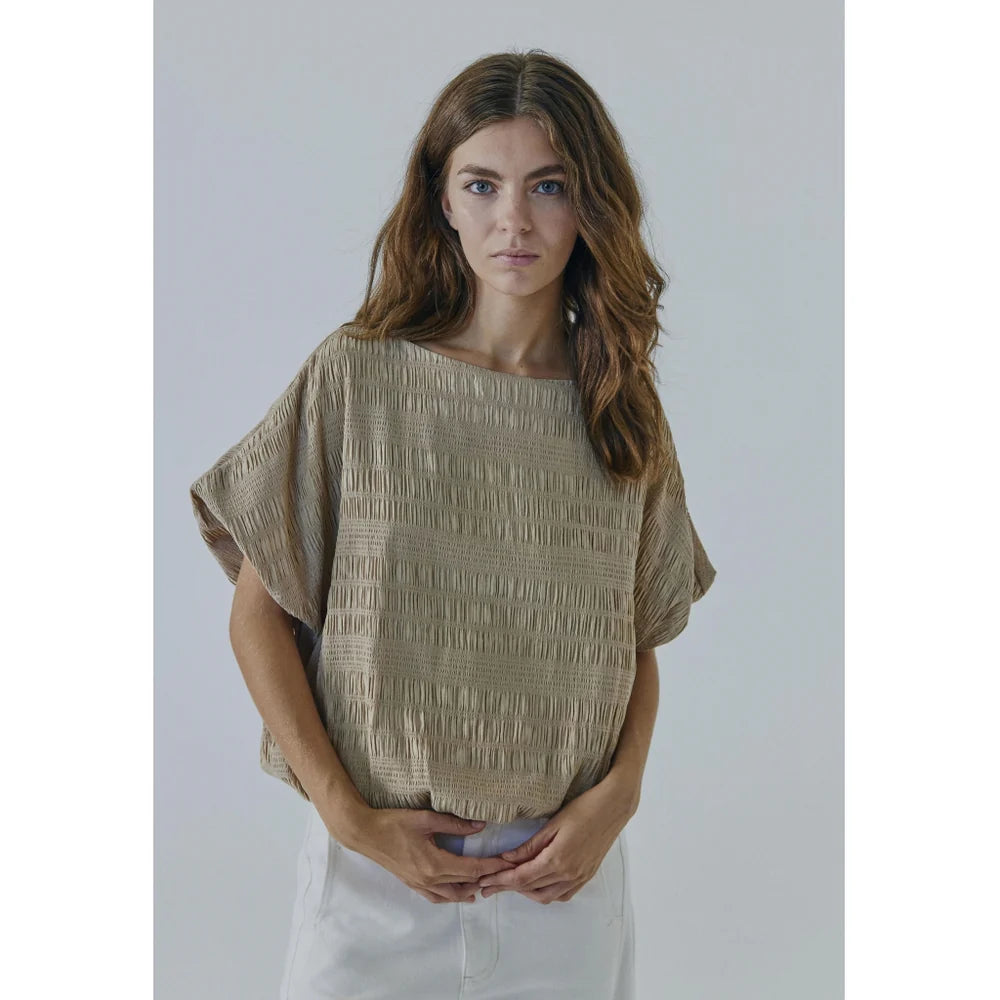 Clarra top Warm beige