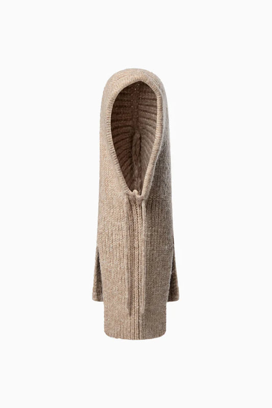 Halley Balaclava knit Walnut