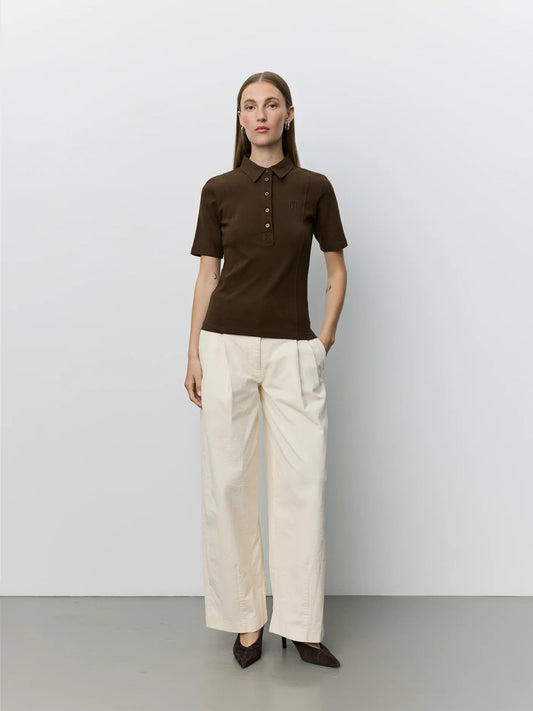 Corlie corduroy trousers Off white