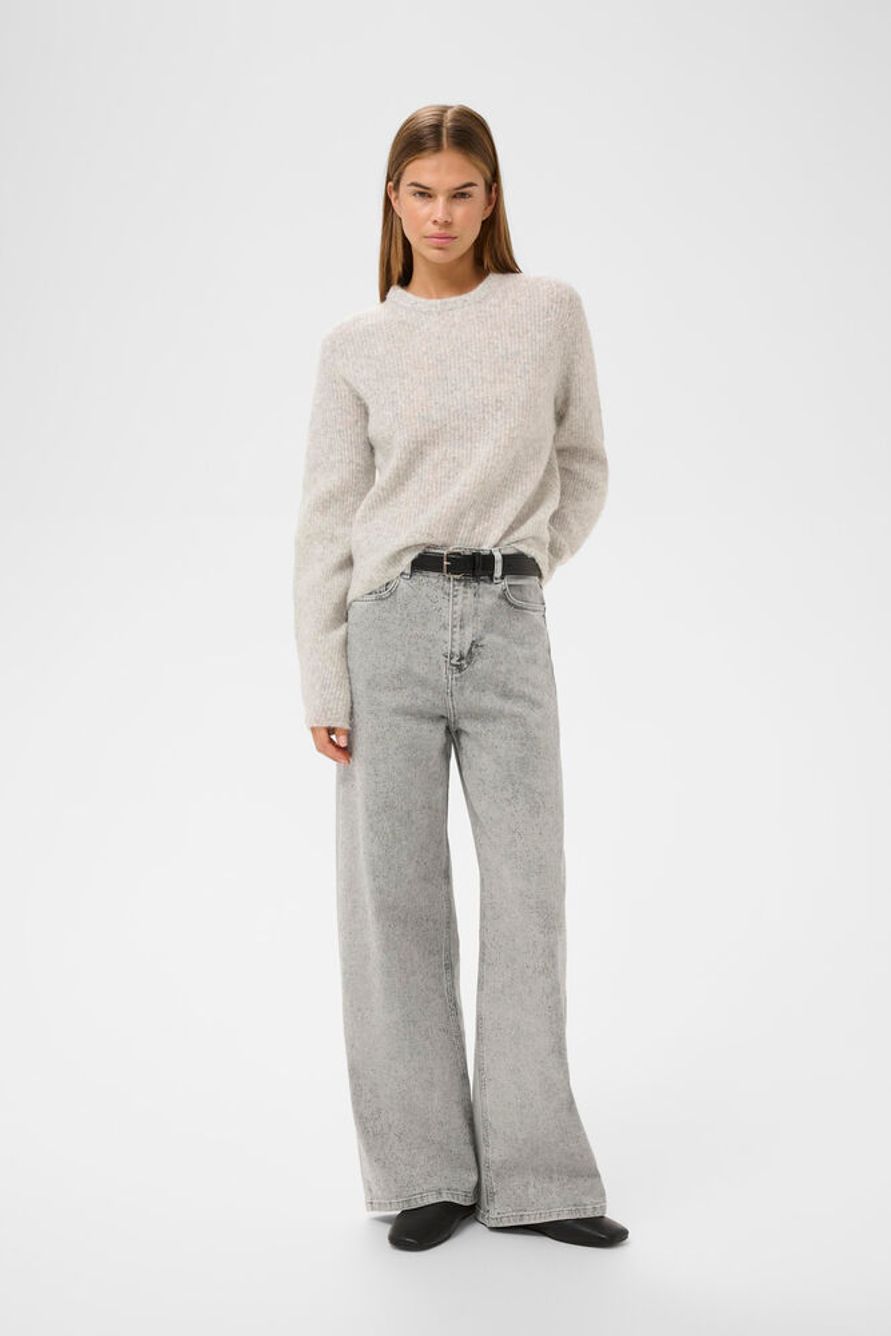 Aalia bacca jeans Grey shatt