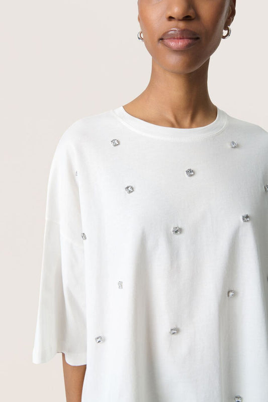 Afshan simili tee Broken white
