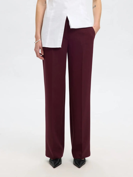 Rita mw wide pants mel Fig