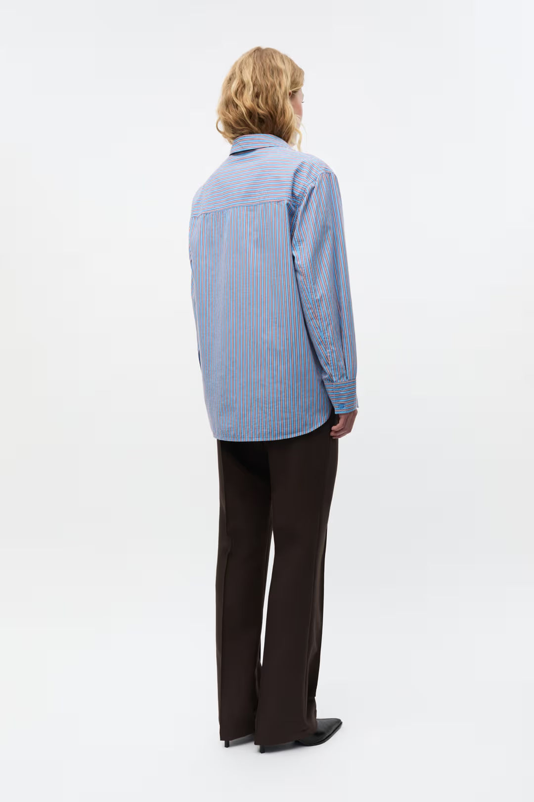 Webster Shirt Cabernet Stripe