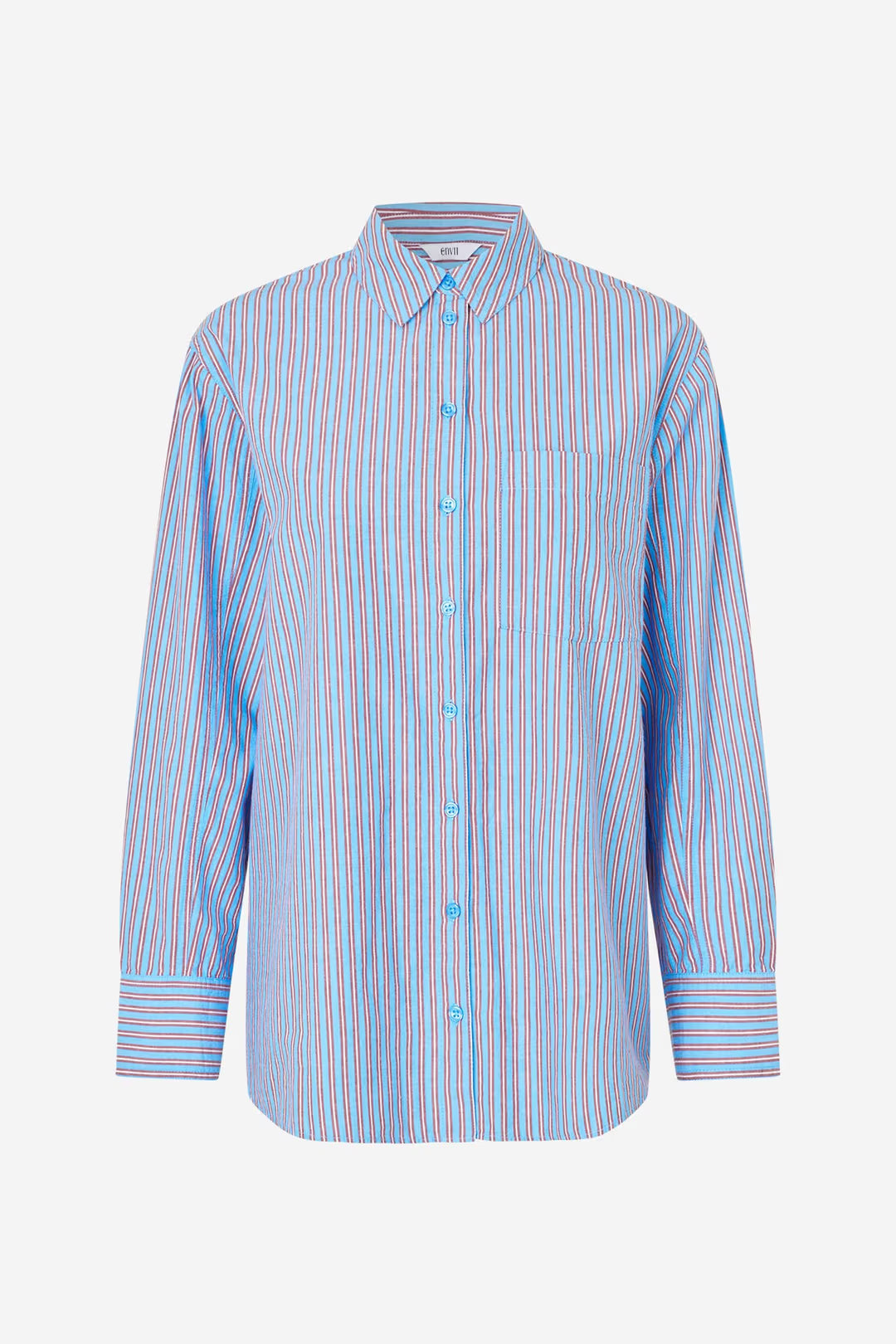 Webster Shirt Cabernet Stripe