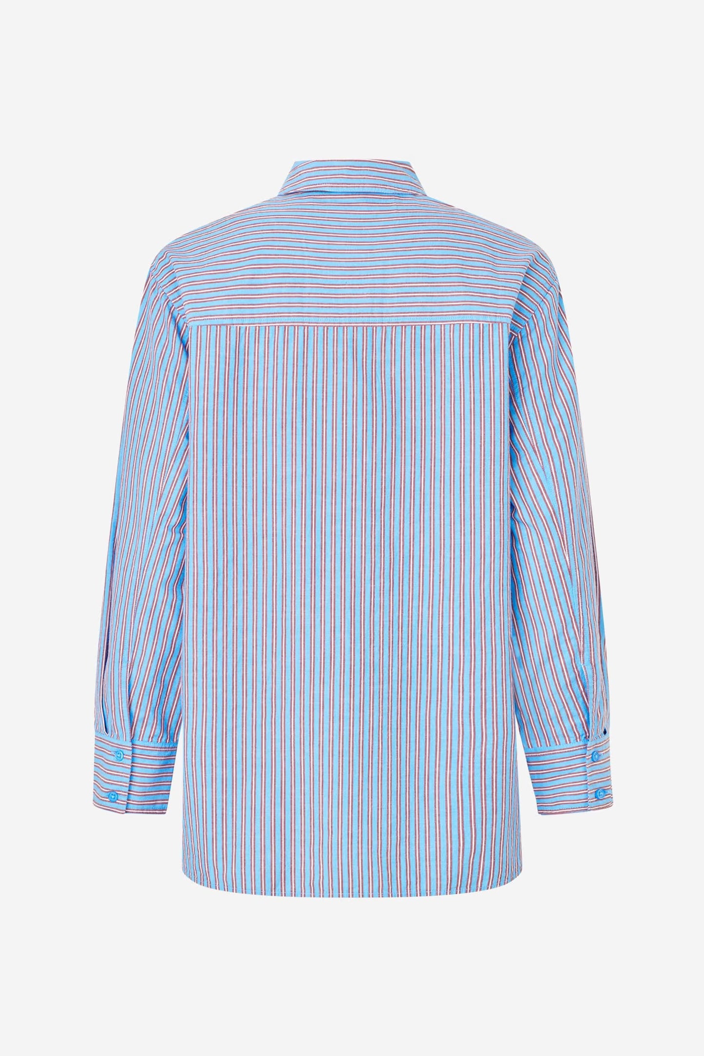 Webster Shirt Cabernet Stripe