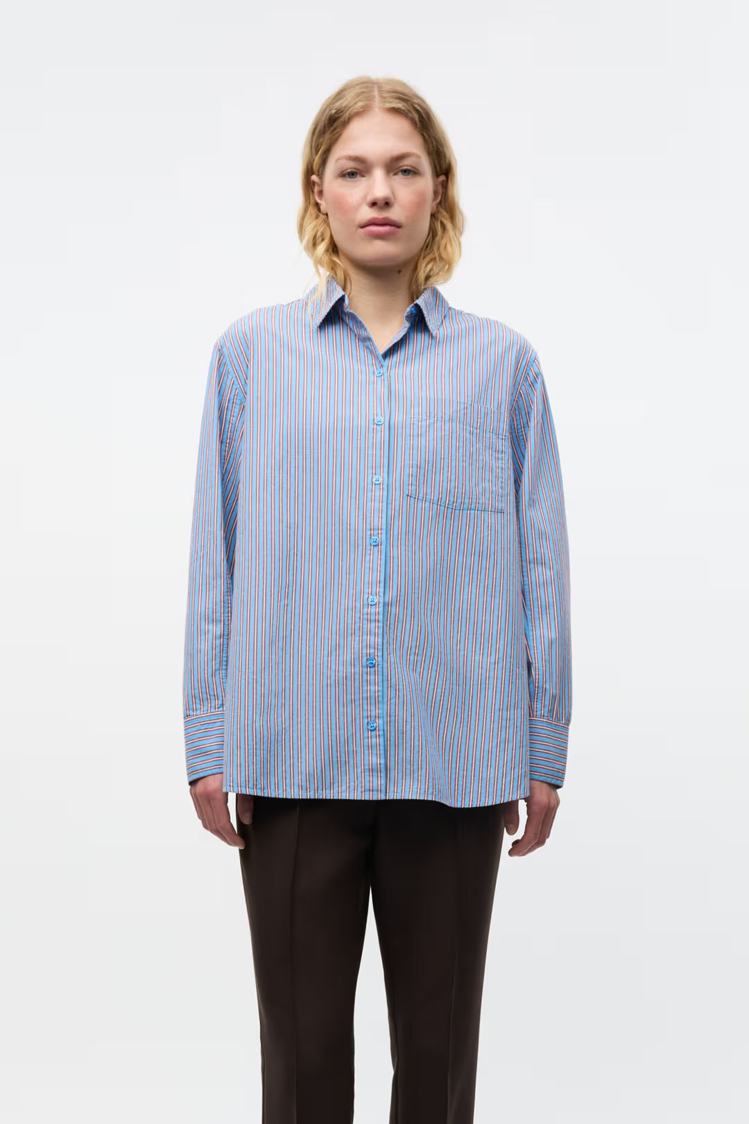 Webster Shirt Cabernet Stripe
