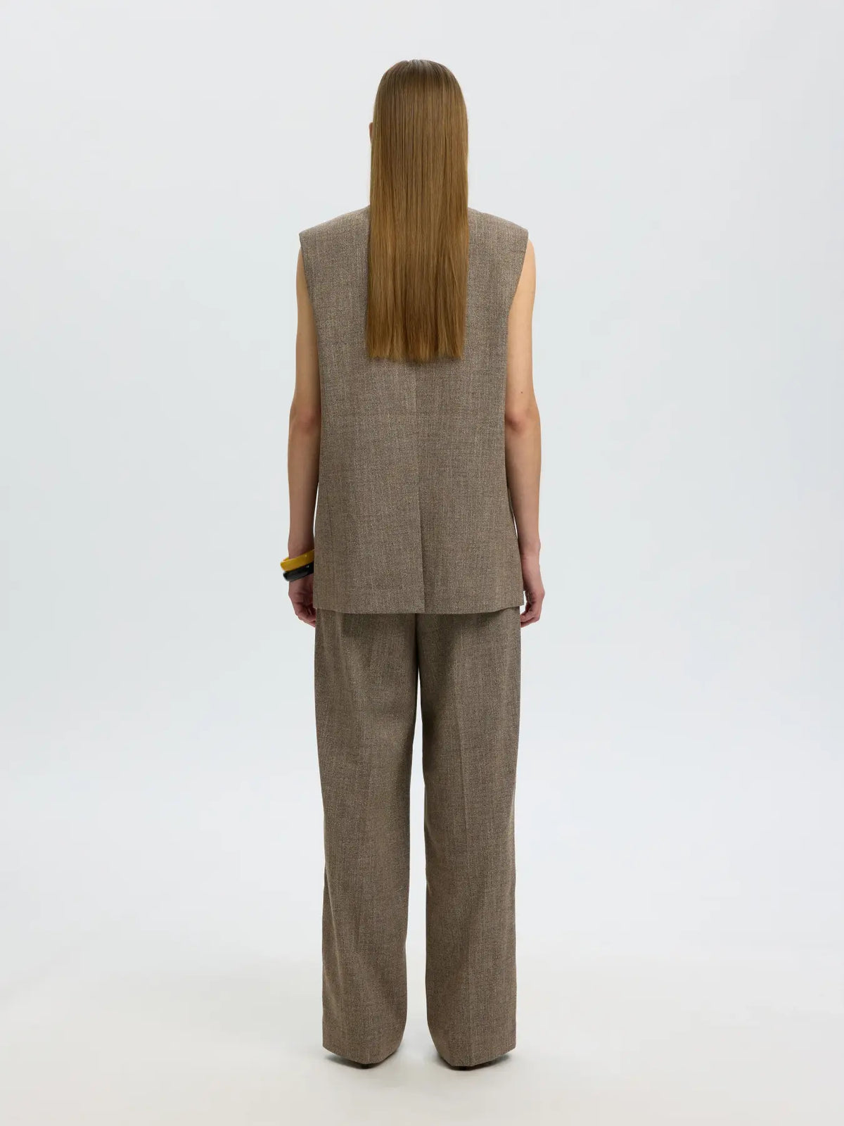 Relaxed Ezma vest Chocolate chip