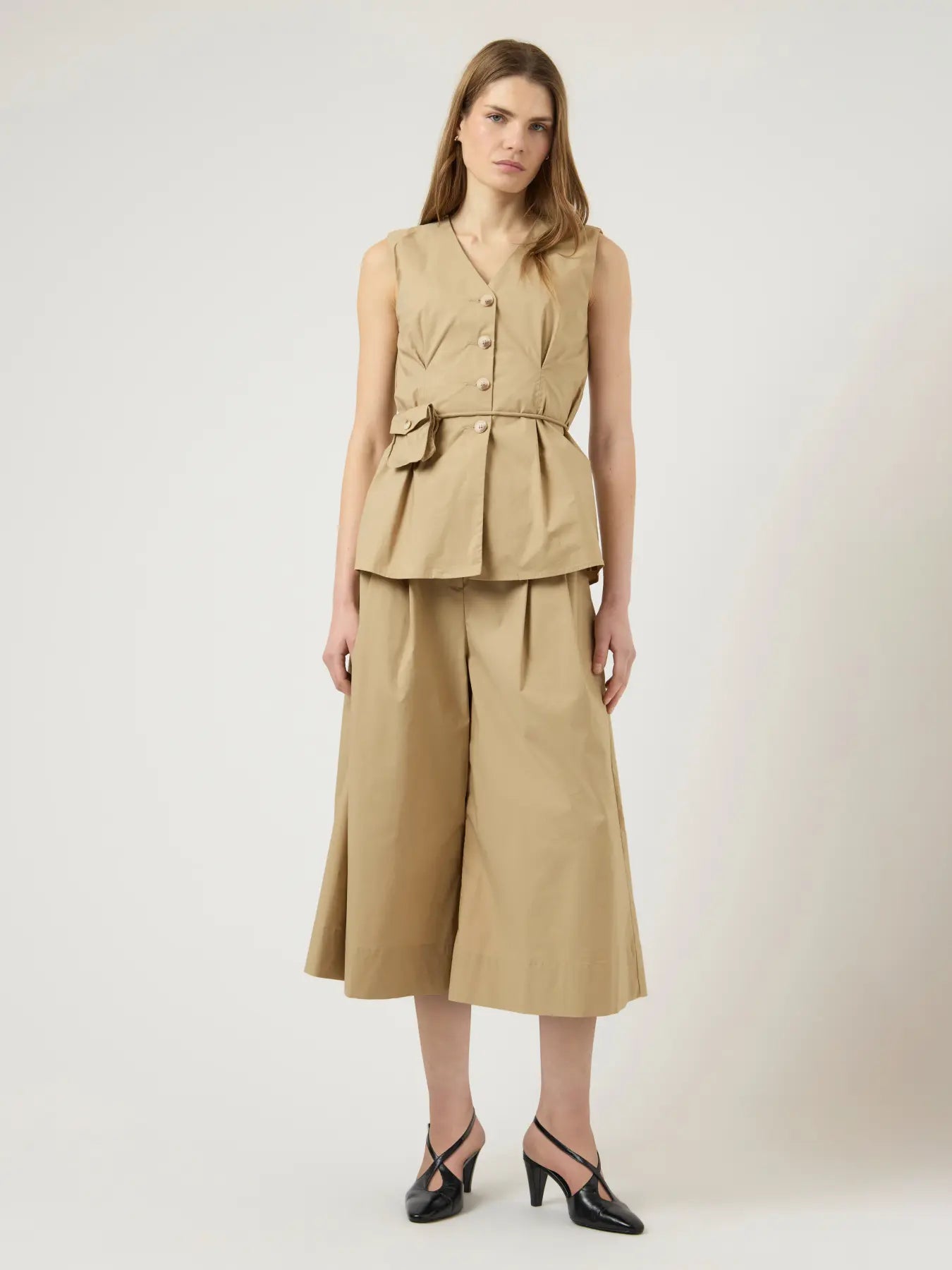 Fima HW cropped pants Incense