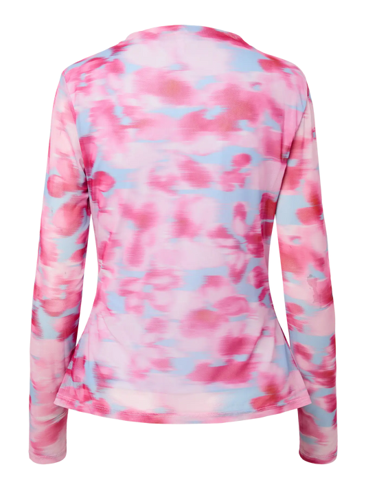 Flori top Pink/ skyway