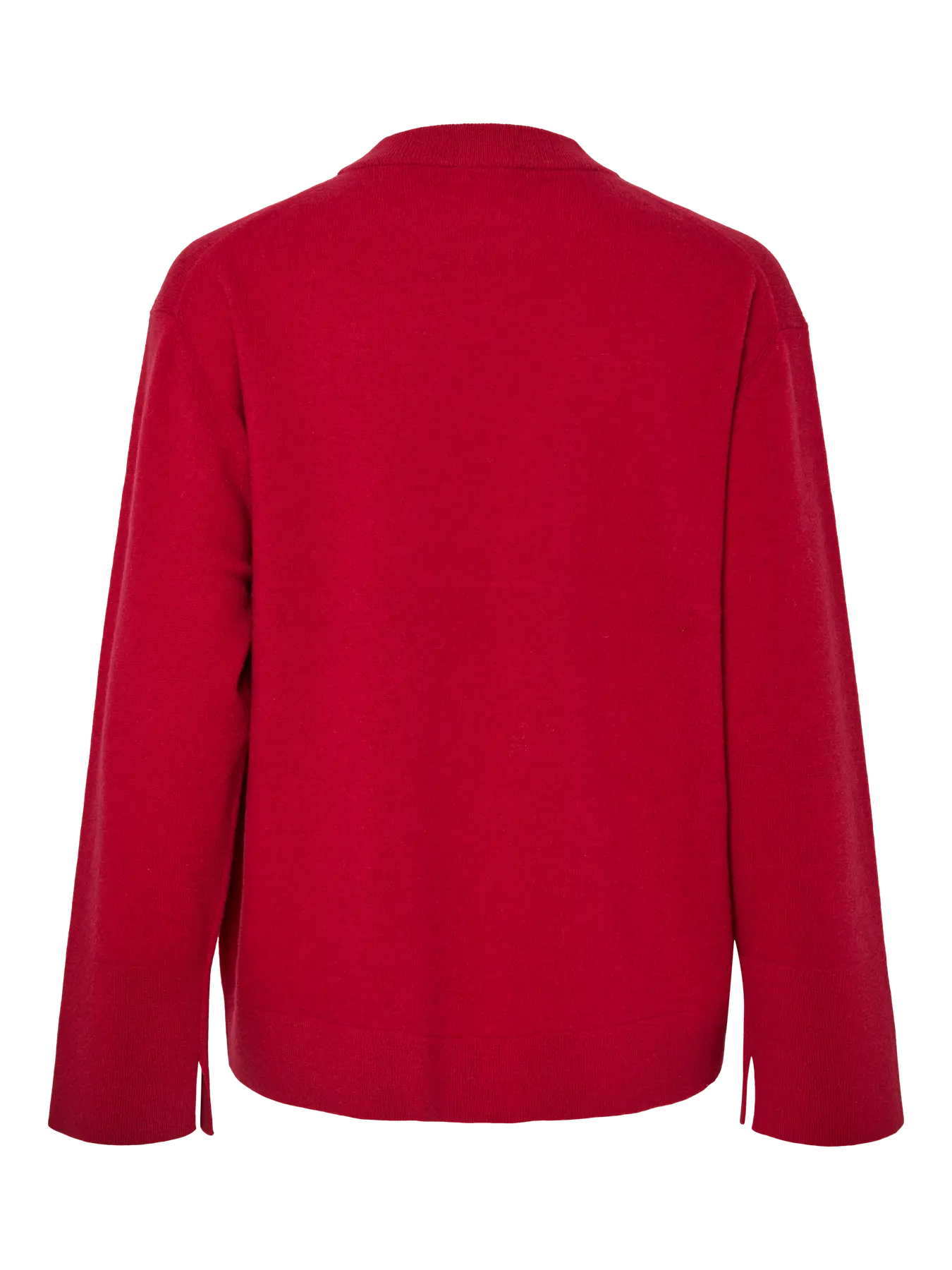 Emilie o-neck knit pullover Jester red