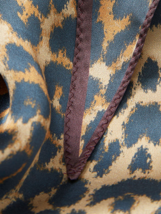 Leo scarf Black/ leo