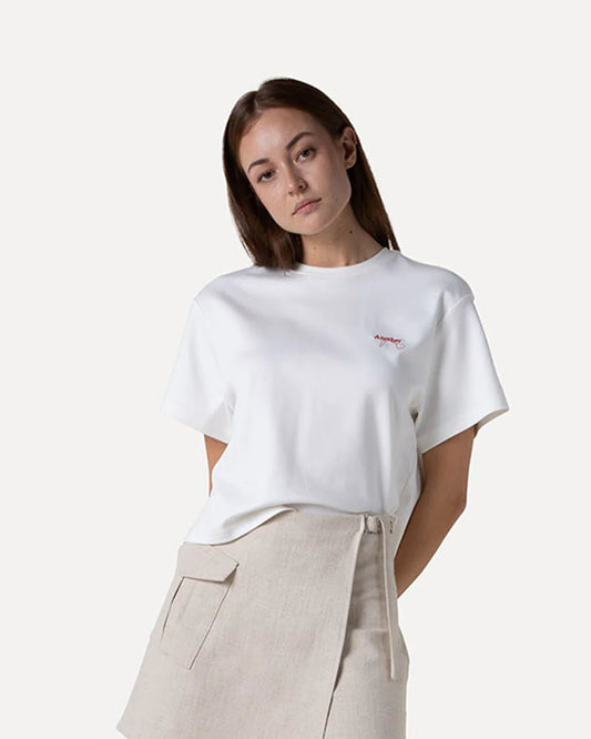 Gina Flower T-shirt Off White