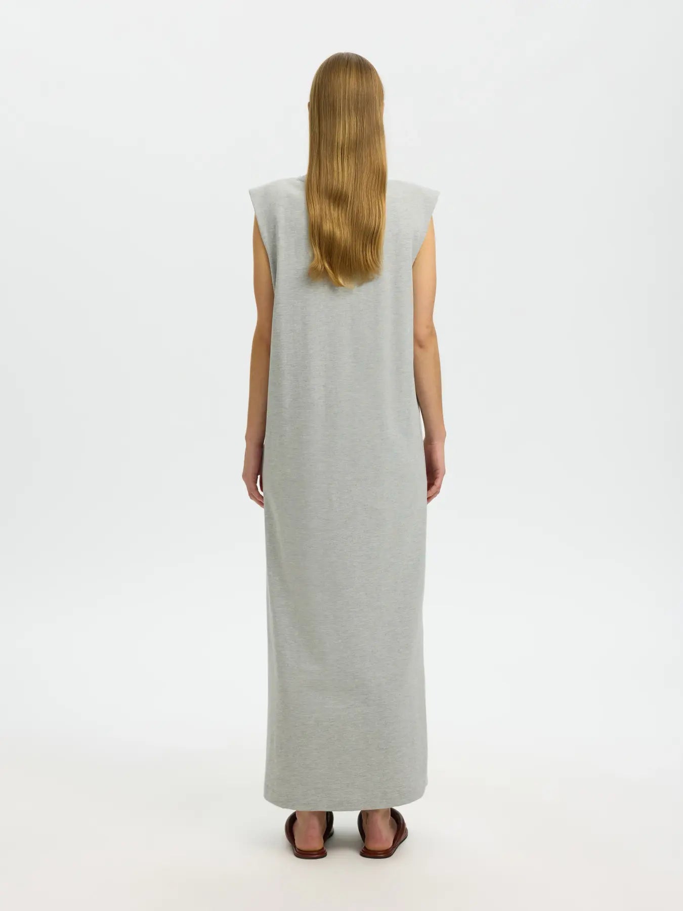 Halley SL ankle dress Light grey mel