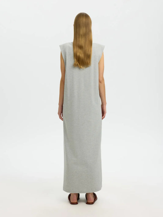 Halley SL ankle dress Light grey mel
