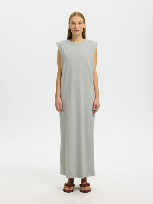 Halley SL ankle dress Light grey mel