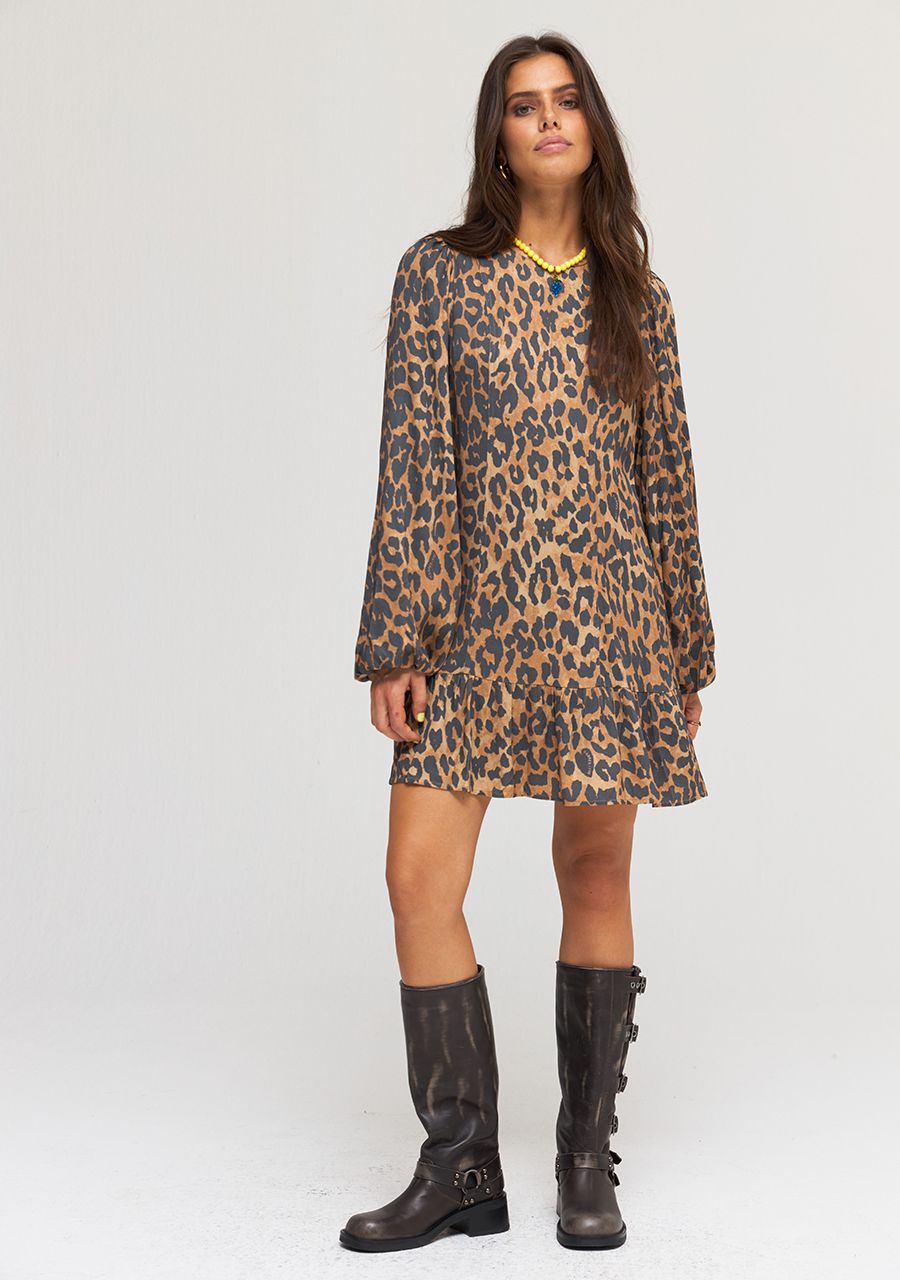 Leopard dress Leo print