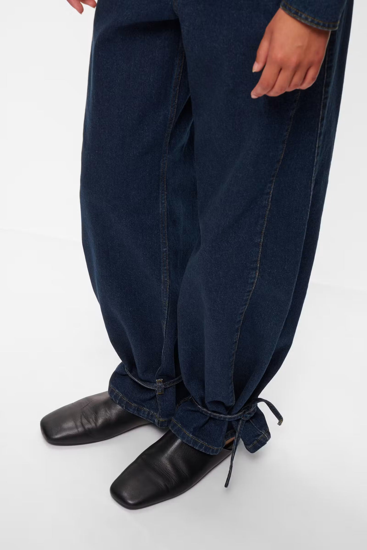 Haruki wide jeans Dark denim