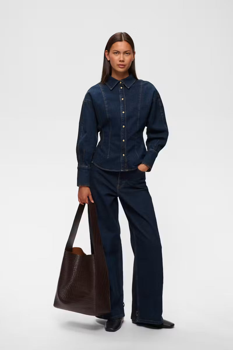Haruki wide jeans Dark denim