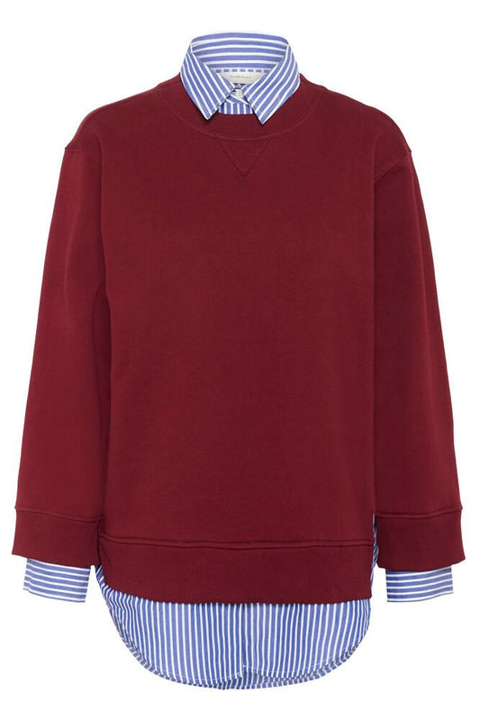 Natalja Sweatshirt Blue stripe