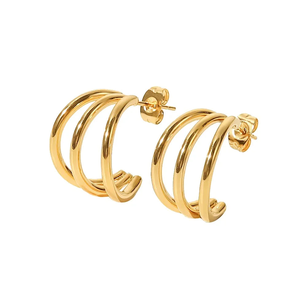 The Evy Earrings Gold