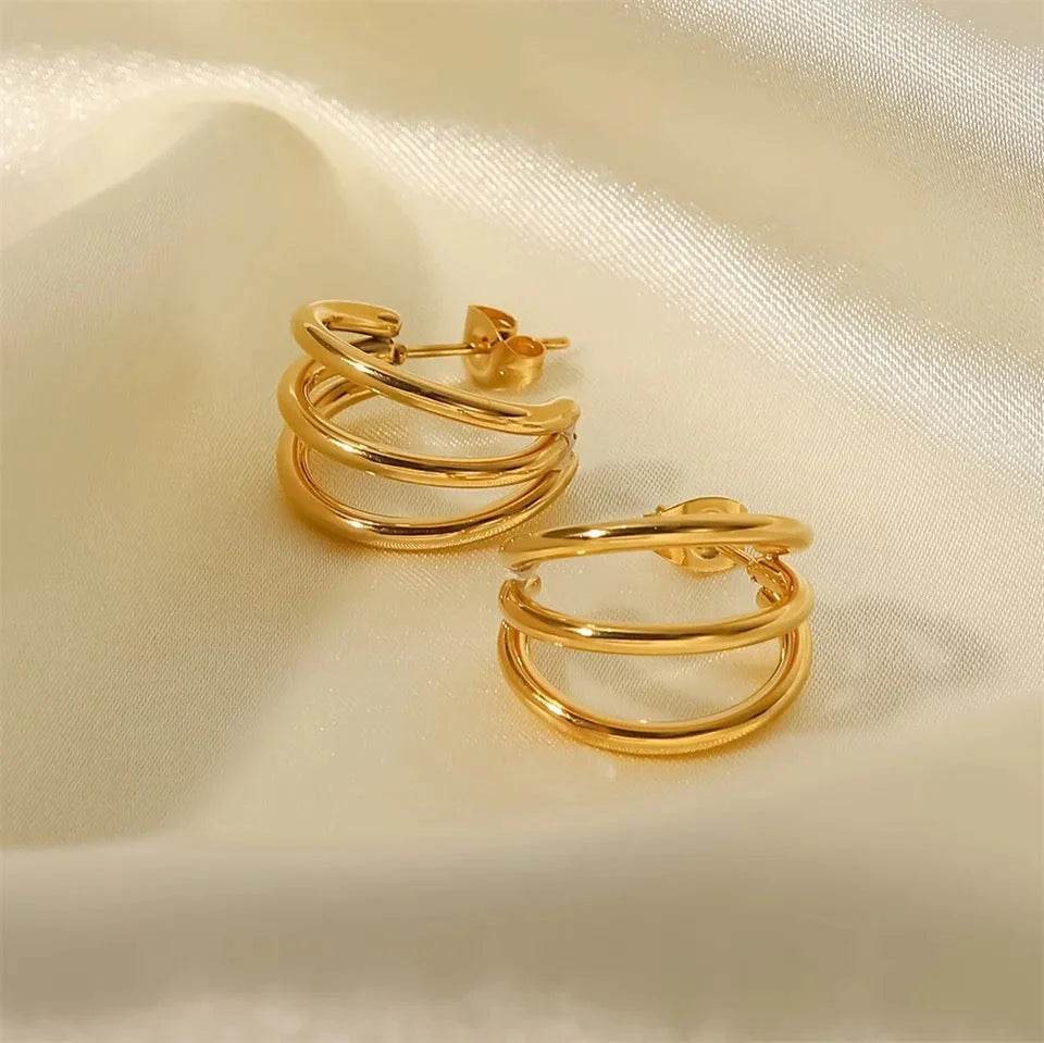 The Evy Earrings Gold