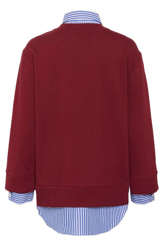 Natalja Sweatshirt Blue stripe