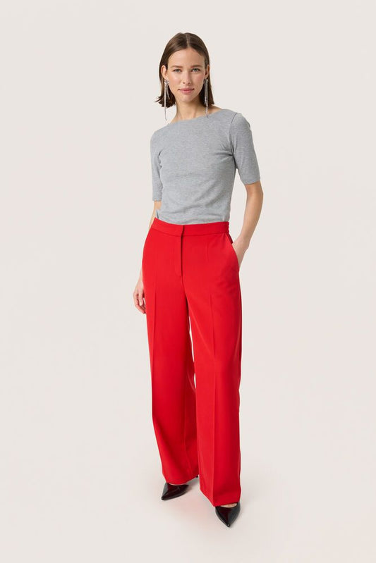 Cewtona wide pants Goji berry