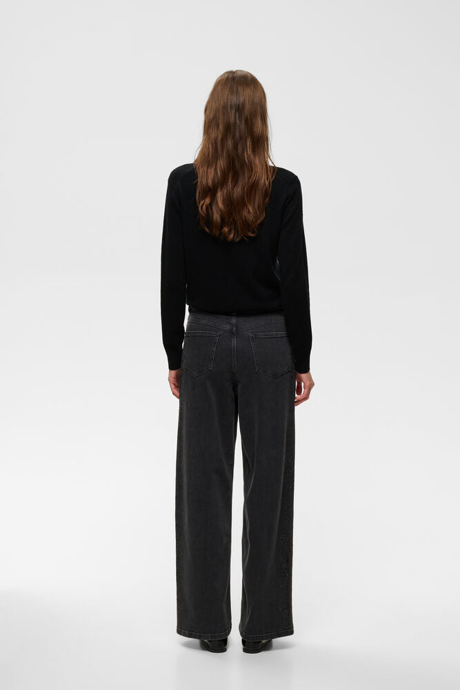 Juna Aalia jeans Dark grey glitter