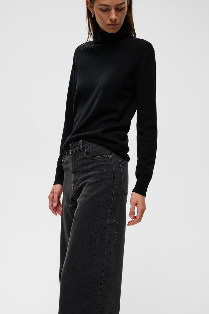Juna Aalia jeans Dark grey glitter