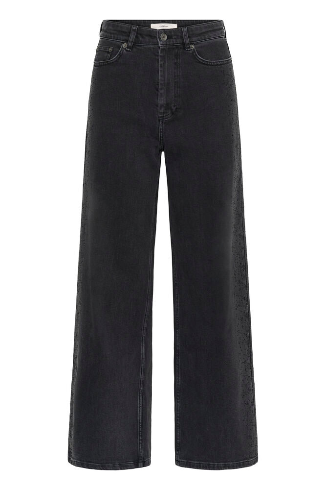 Juna Aalia jeans Dark grey glitter