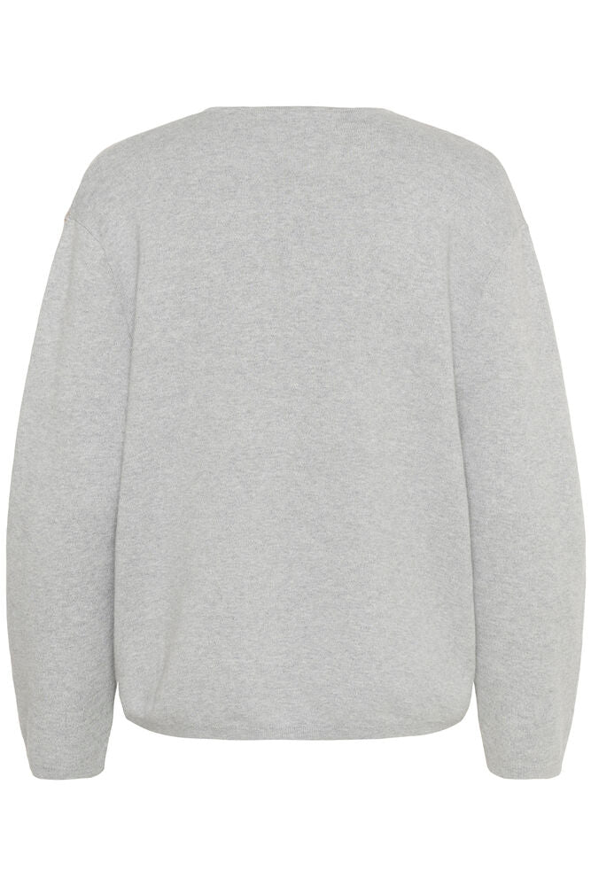 Kaylla pullover Sandy grey melange