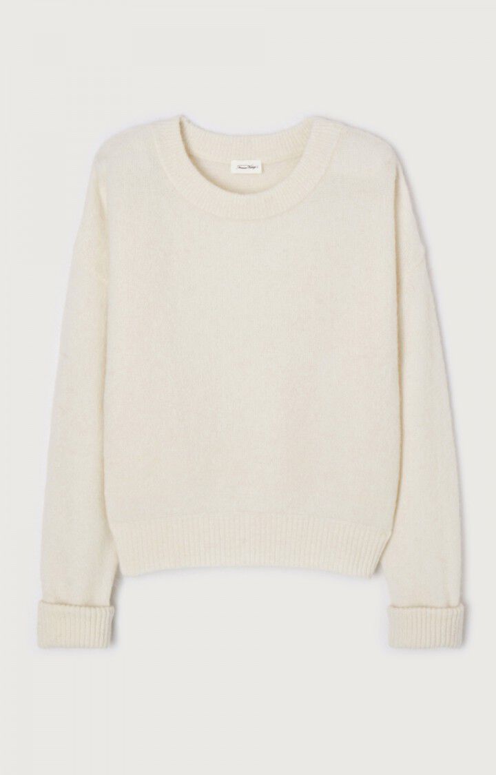 Pull col bateau Blanc