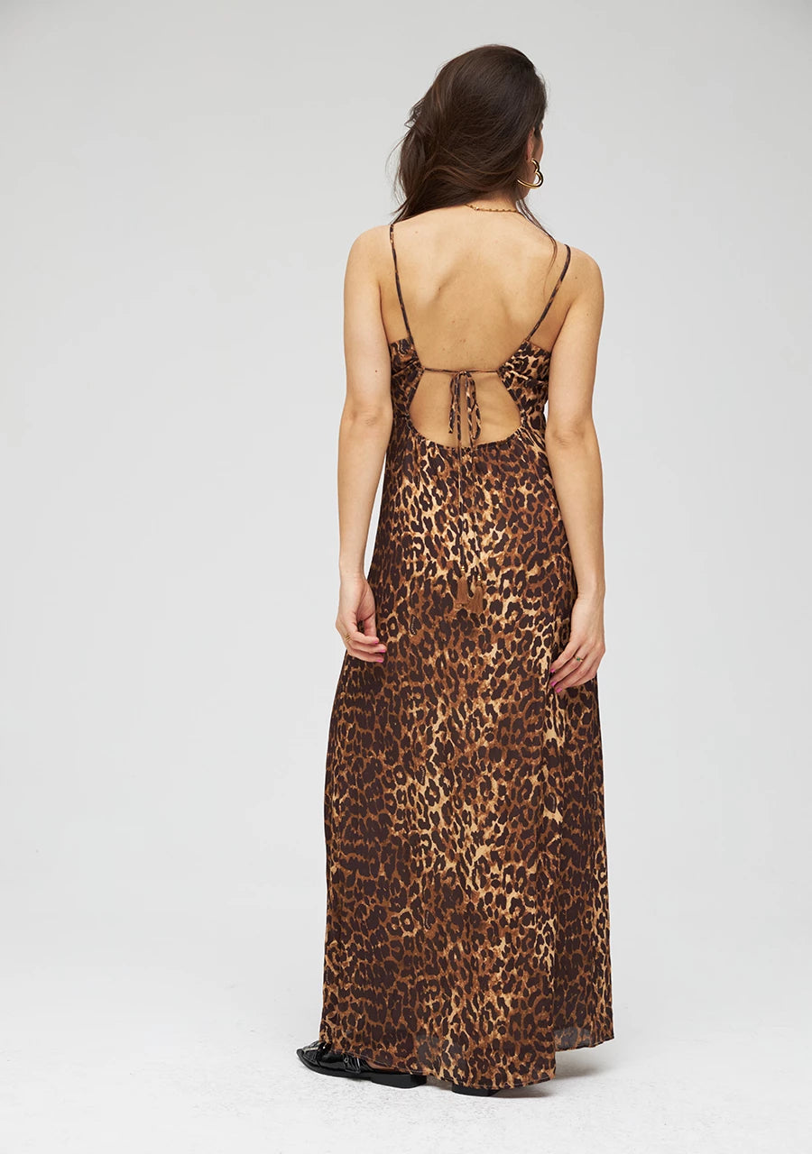 Lexie dress leopard