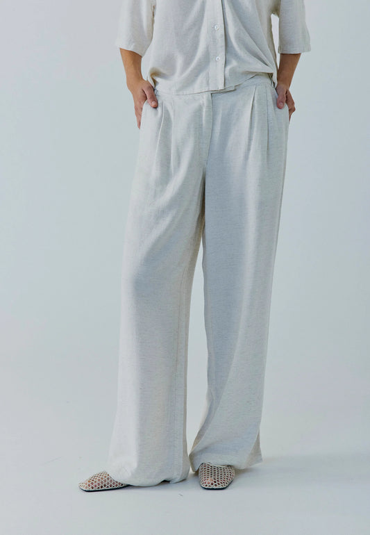 Linne pants Beige