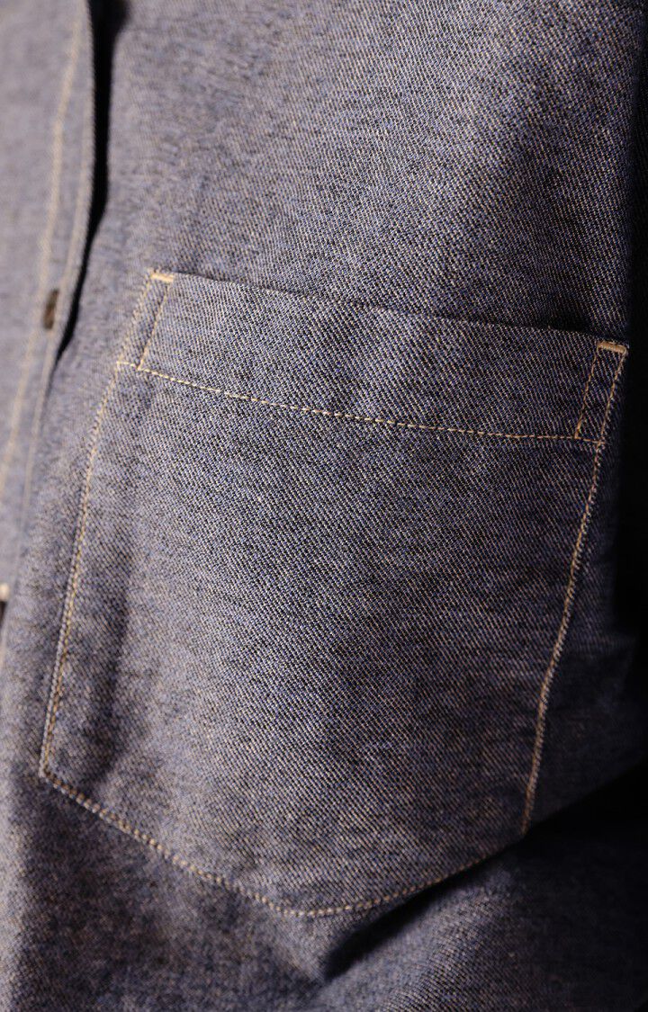 Lof hemise en jeans logo Stone