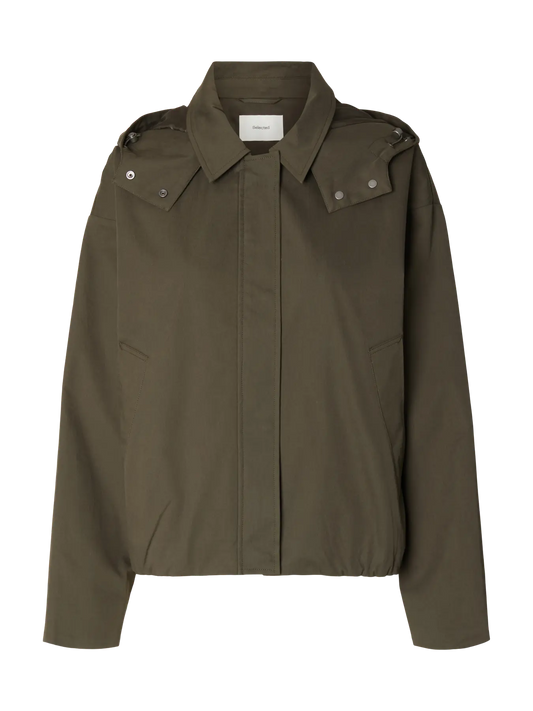 Shiloh hooded jacket Grape leaf