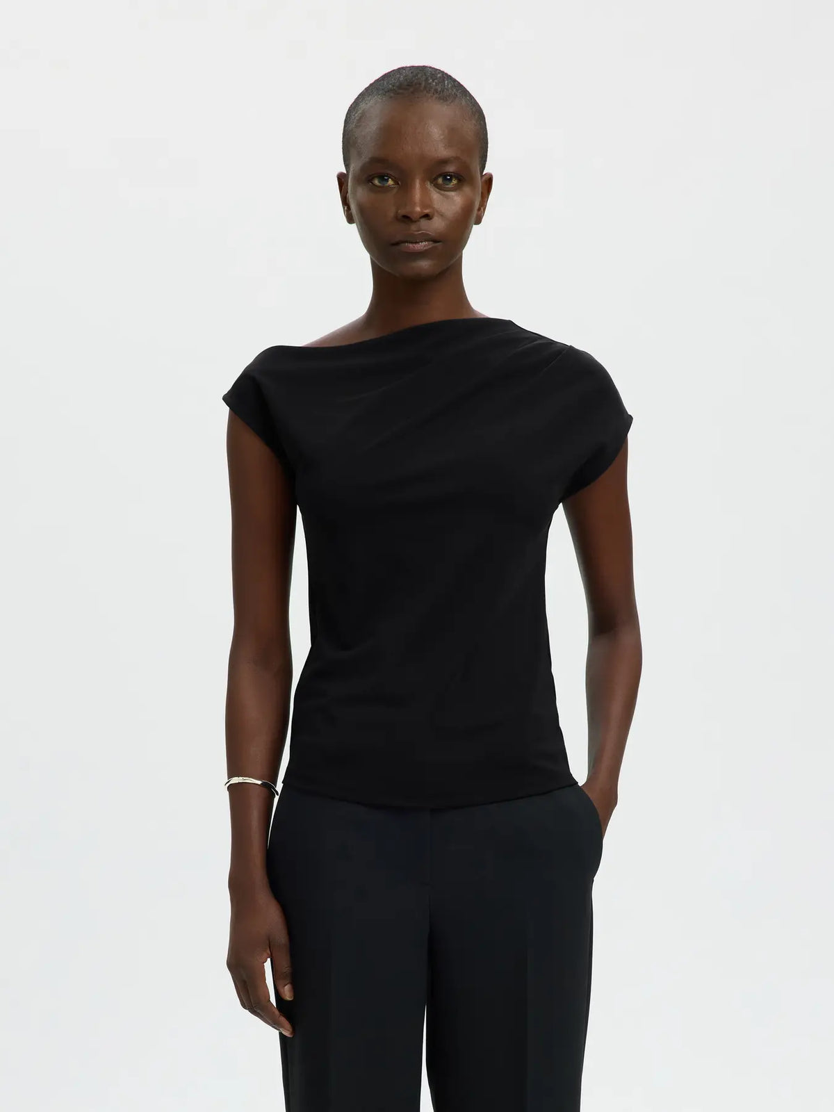 Molly SS top Black