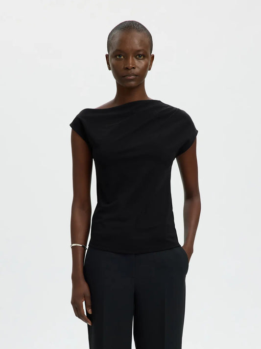 Molly SS top Black