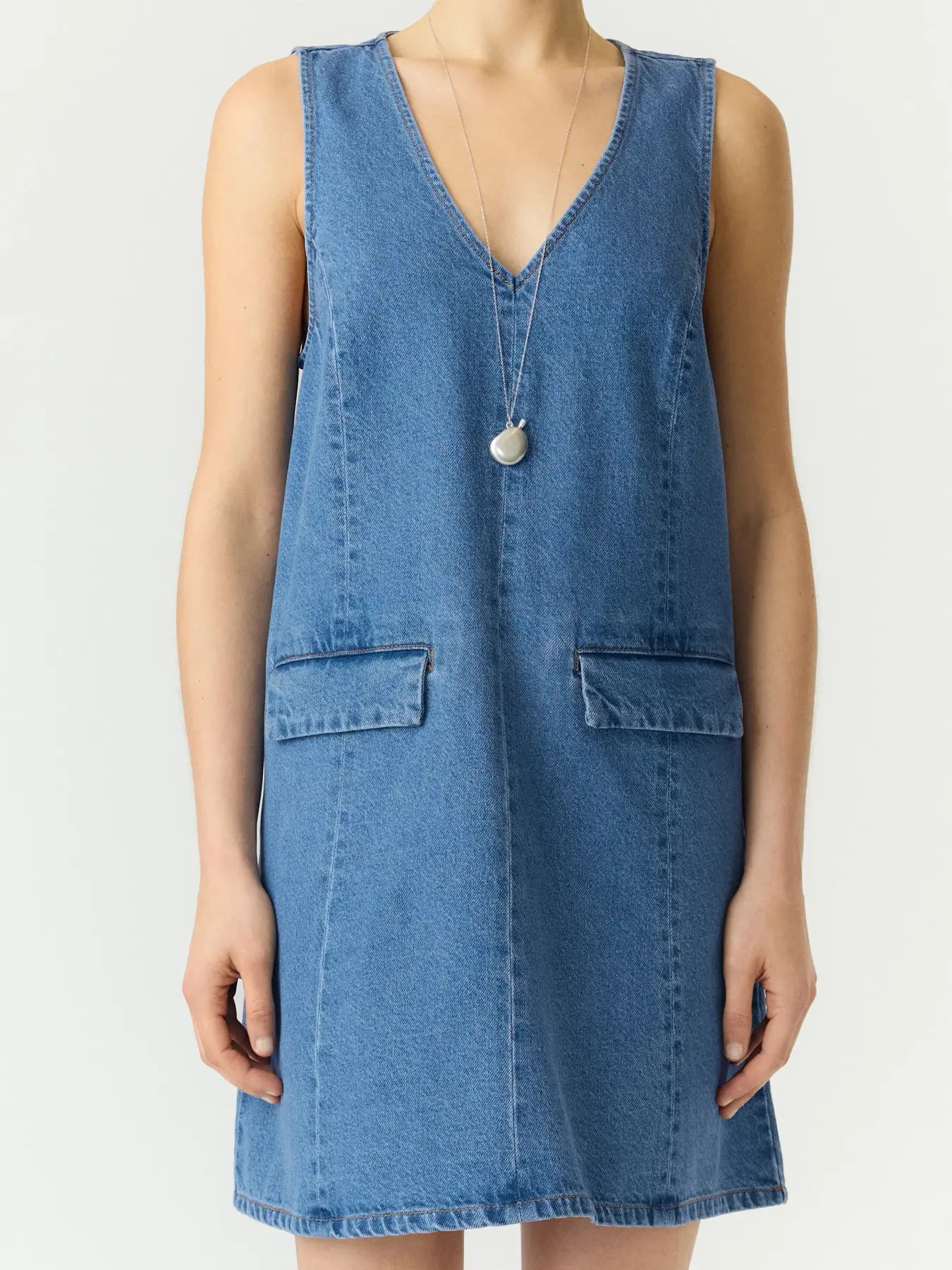 Malea denim dress Medium blue