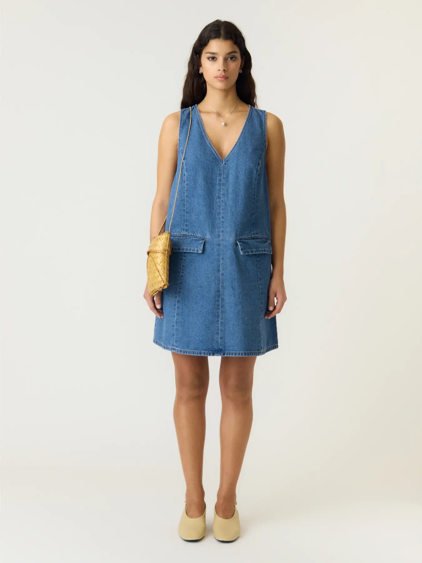 Malea denim dress Medium blue