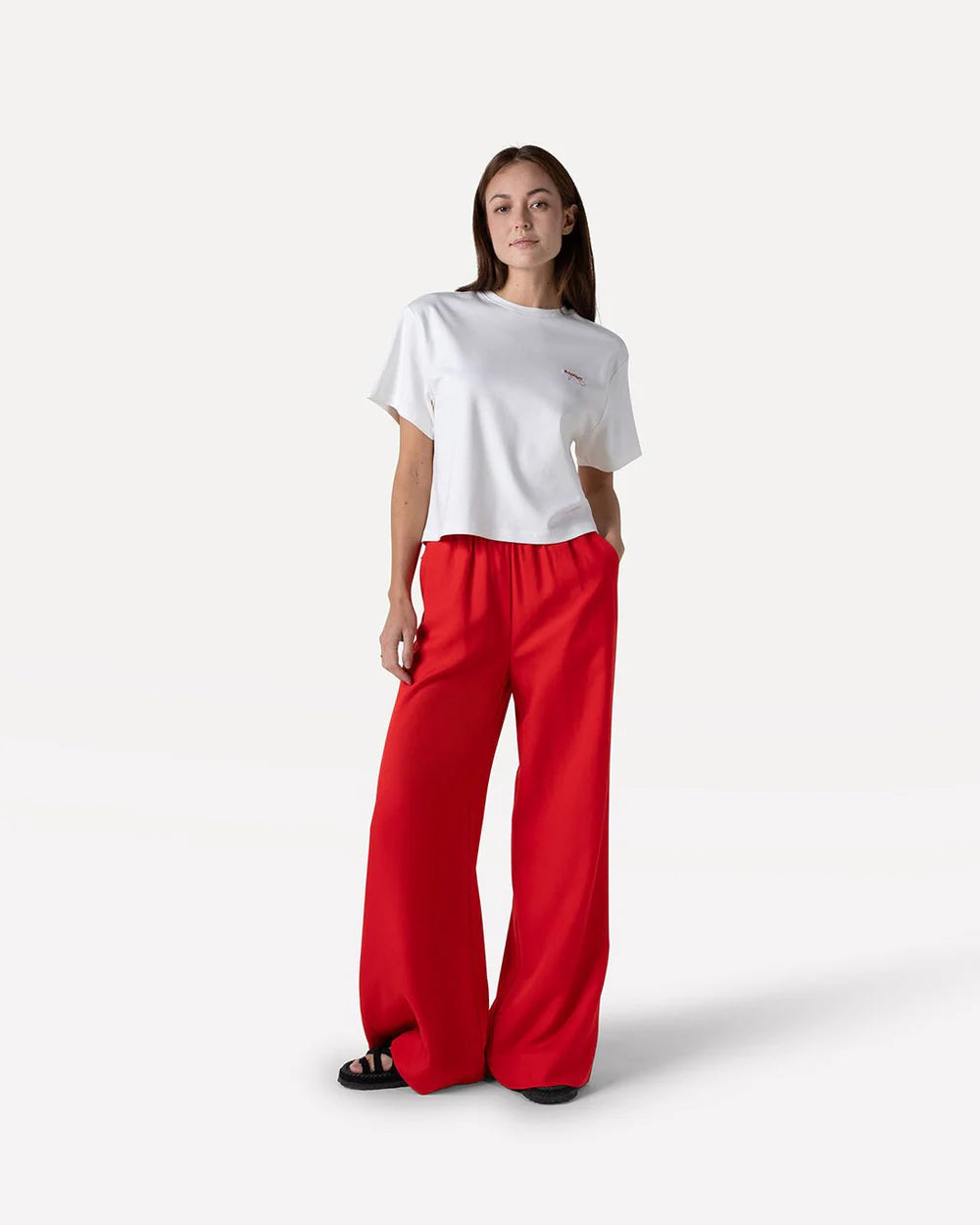 Natalie Pants Flame Scarlet