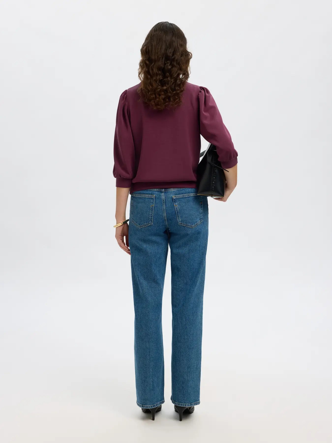 Tenny 3/4 sweat top Fig