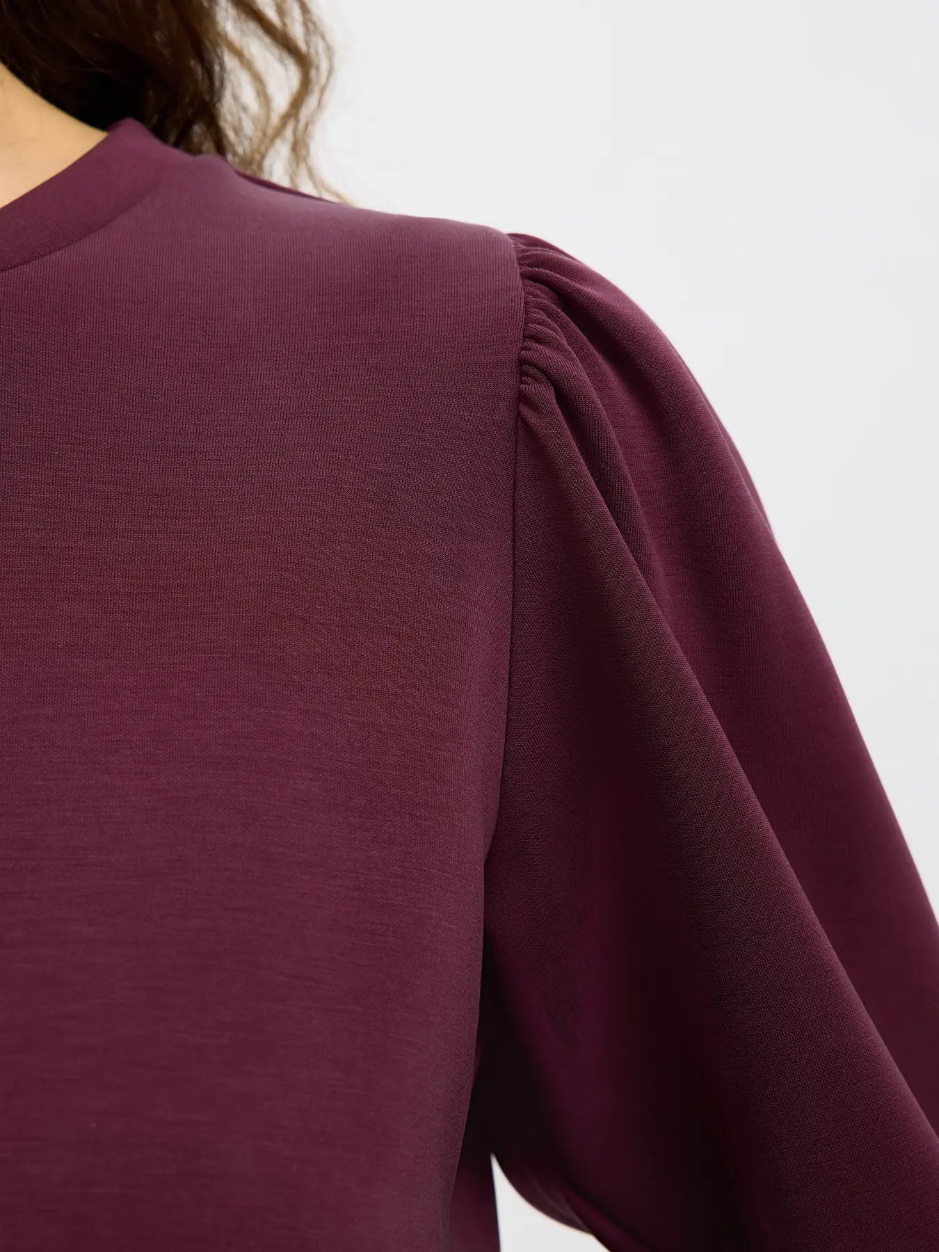 Tenny 3/4 sweat top Fig