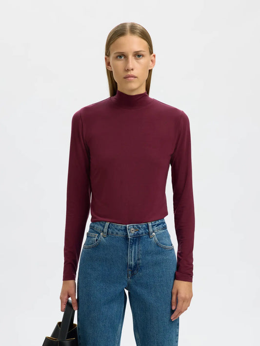 Manja LS high neck Fig