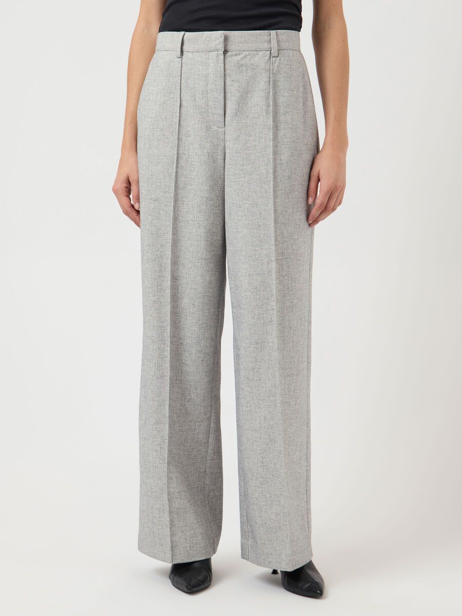 Riu HW pants Light grey